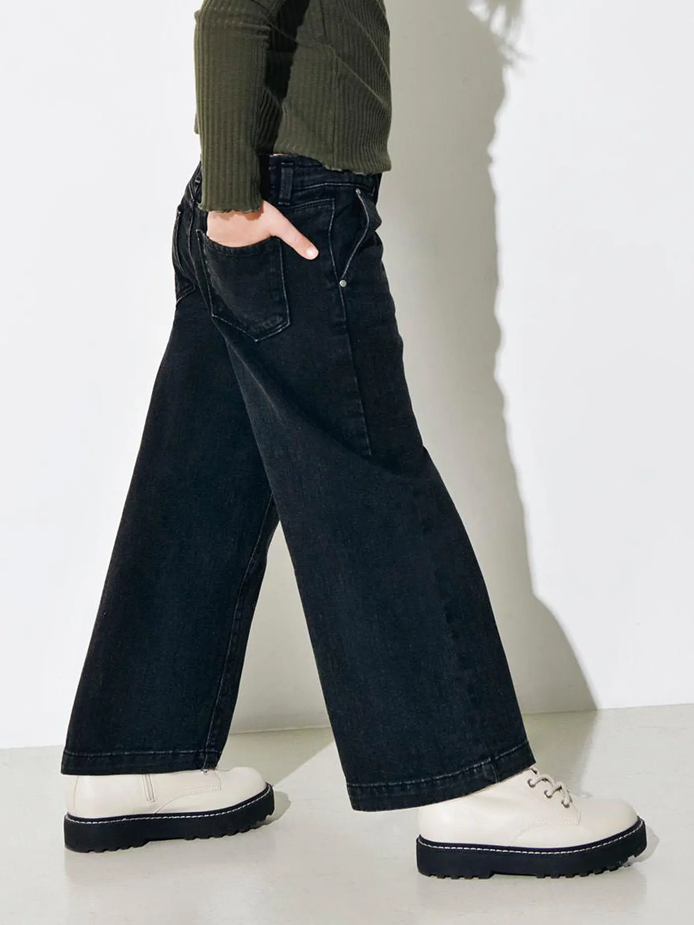 ONLY | Mädchen Jeans Wide Leg  KOGCOMET | 